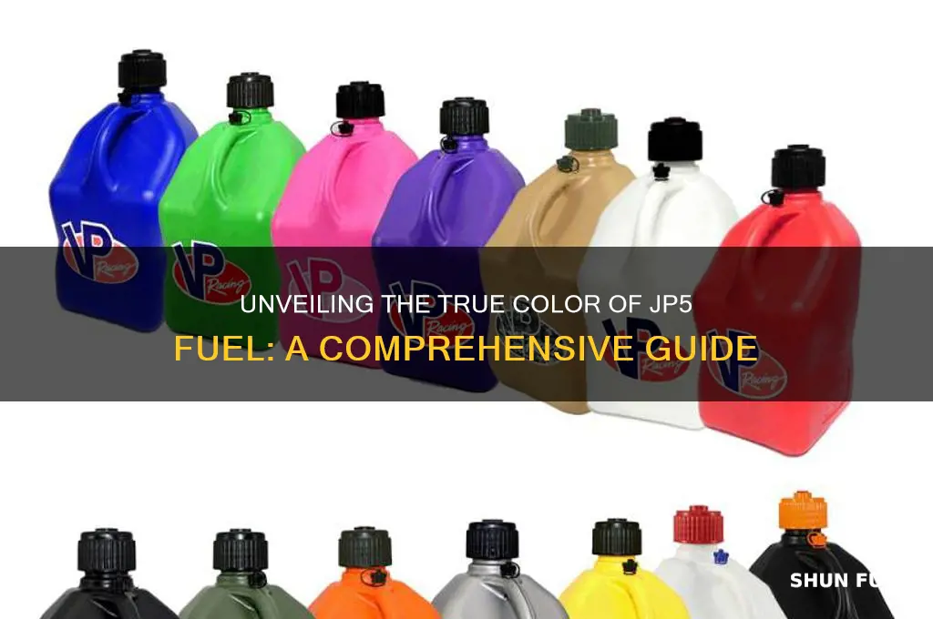 what color is jp5 fuel