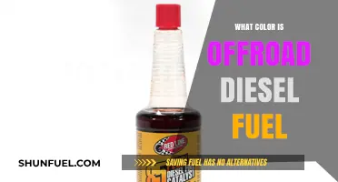 Offroad Diesel Fuel: What Color Is It?