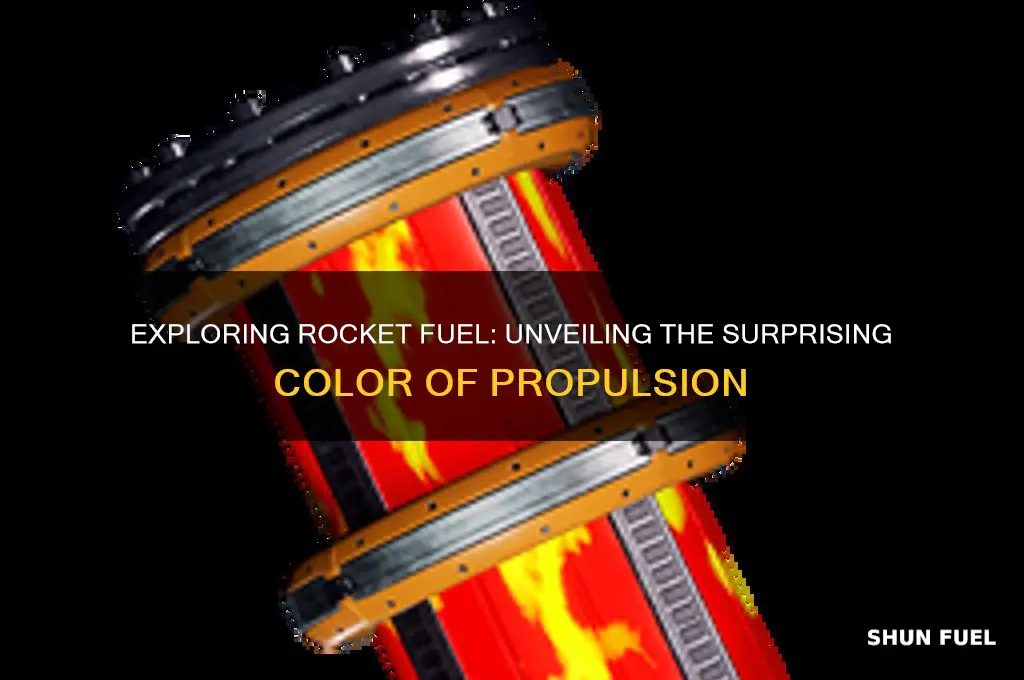 what color is rocket fuel