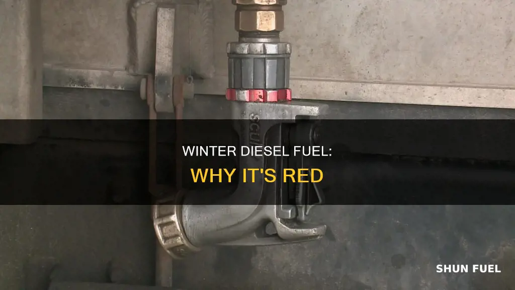 what color is winter diesel fuel