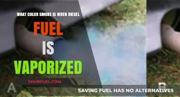The Mystery Behind Diesel Fuel Vaporization and Its Color