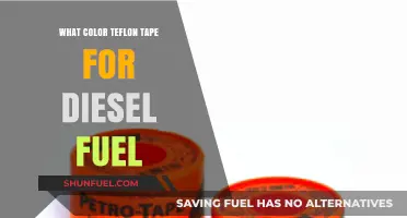 Teflon Tape Color Guide for Diesel Fuel Lines