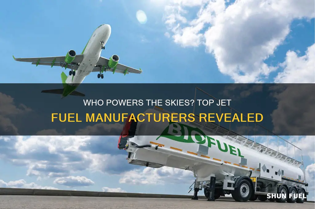 what companies make jet fuel