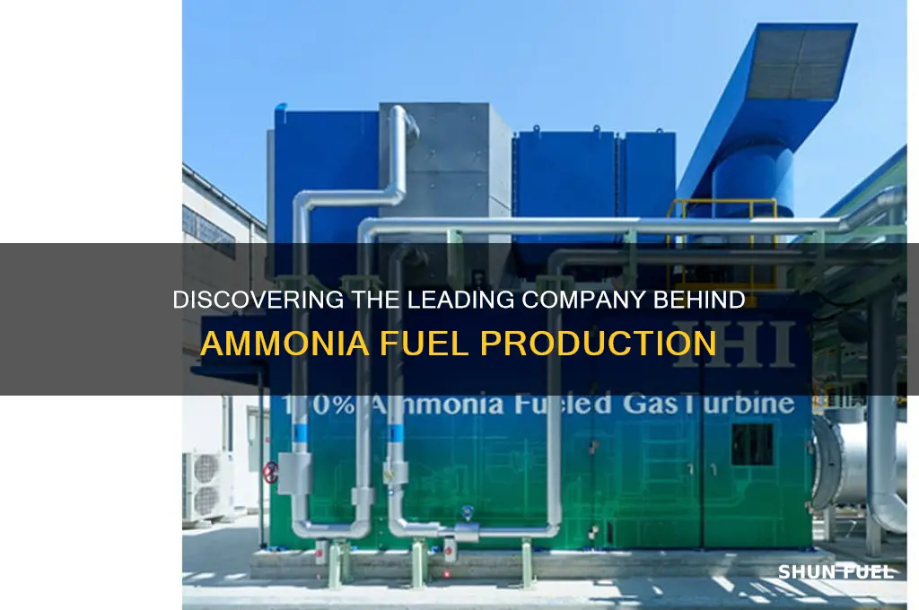 what company makes ammonia fuel