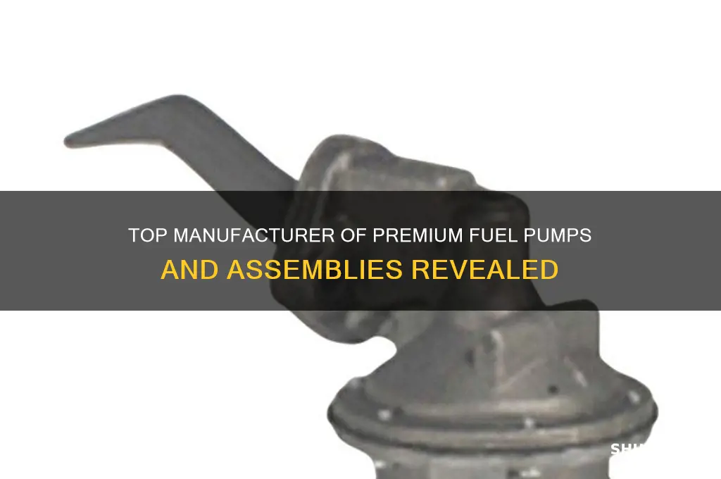 what company manufactures premium fuel pumps and asslemblies