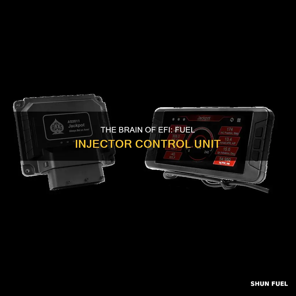 what component controls an efi fuel injector