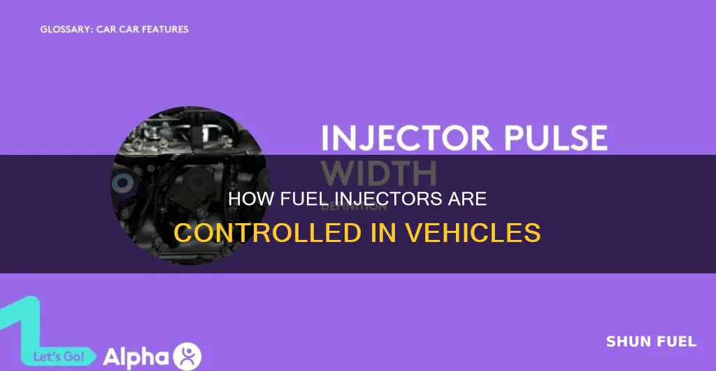 what component pulses the fuel injector on most vehicles