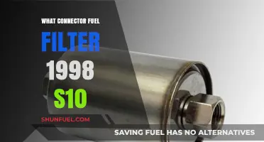 Fuel Filter Connector: 1998 S10 – What You Need to Know