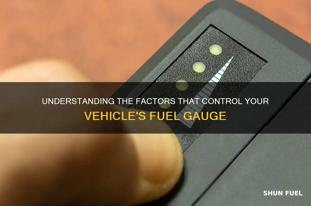 what control your fuel gauge