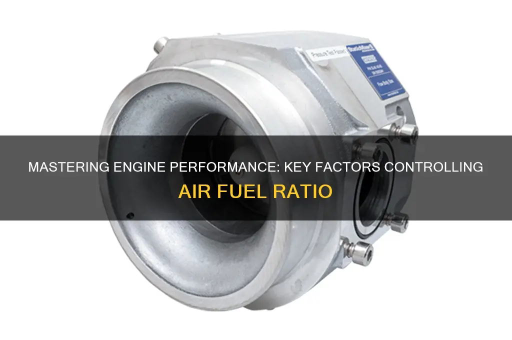 what controls air fuel ratio
