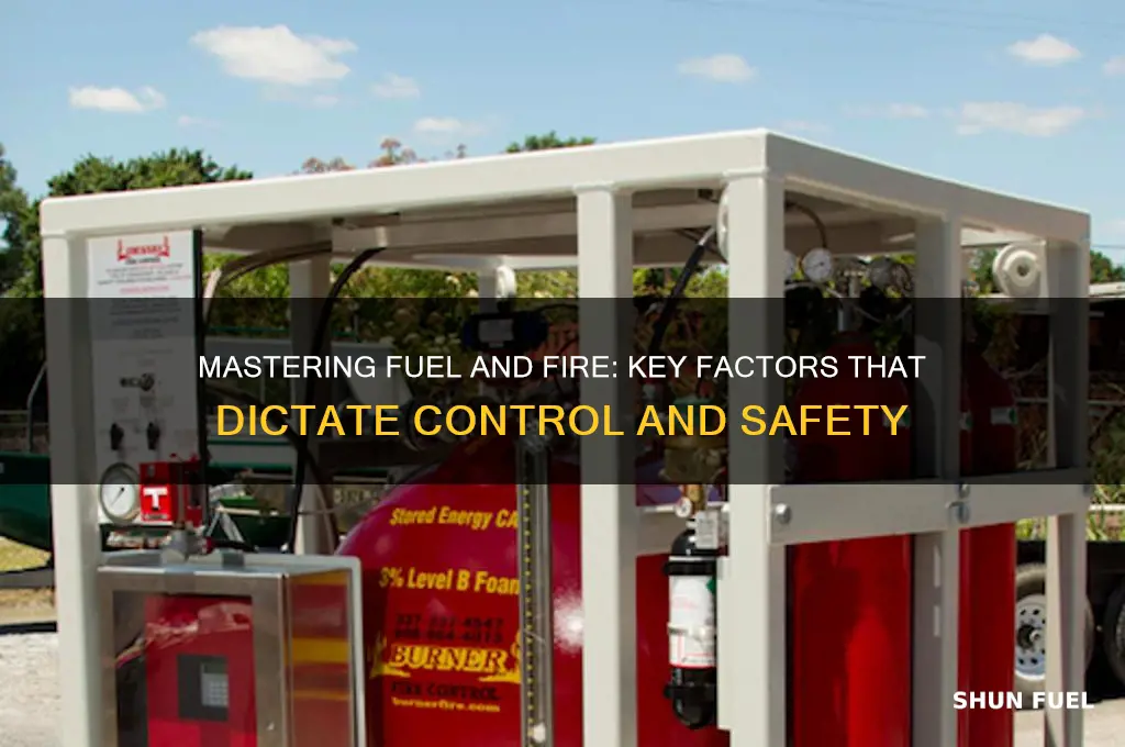 what controls fuel and fire