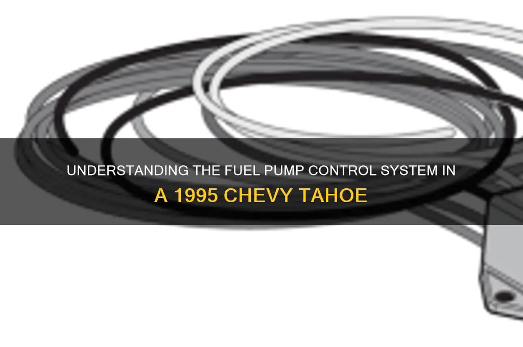 what controls fuel pump 95 chevy tahoe
