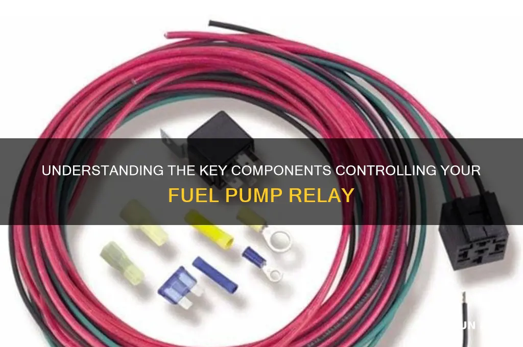 what controls fuel pump relay