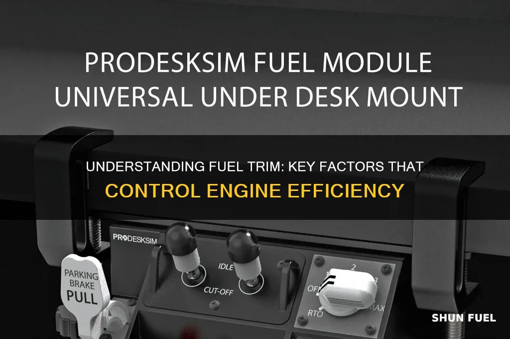 what controls fuel trim