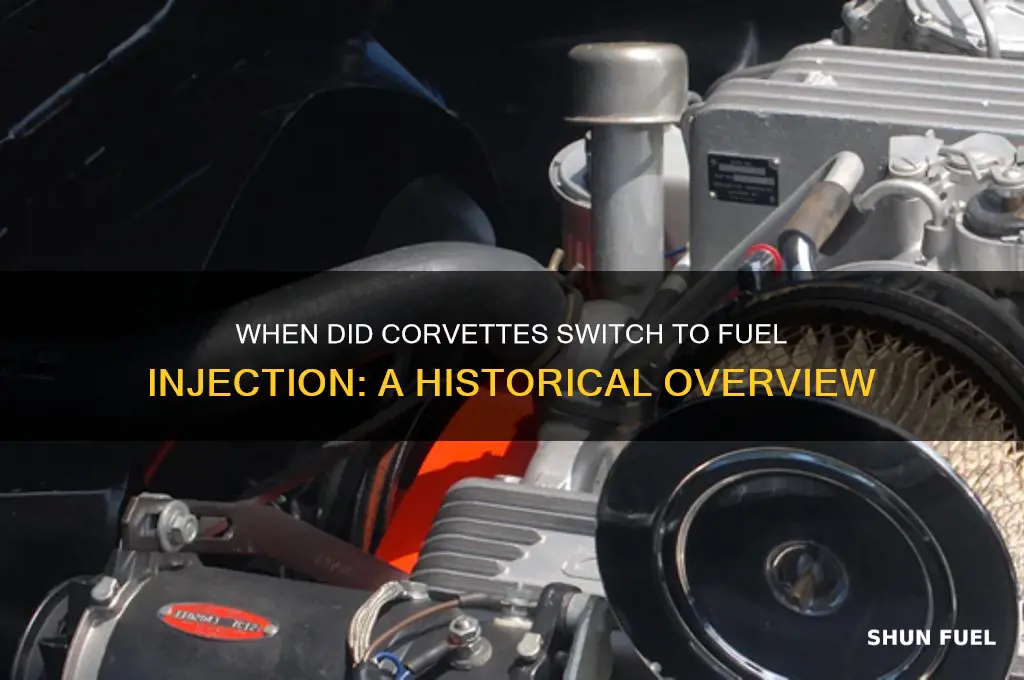 what corvetes were fuel injected