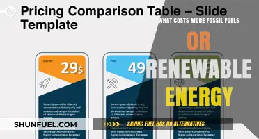 Fossil Fuels vs. Renewable Energy: The Cost War