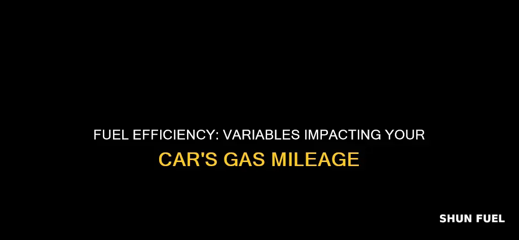 what could cause a car to vary in fuel gallons