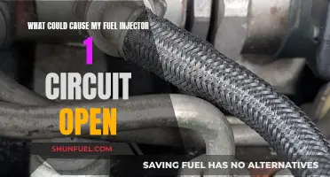 Fuel Injector Circuit Open: What Could Be the Cause?