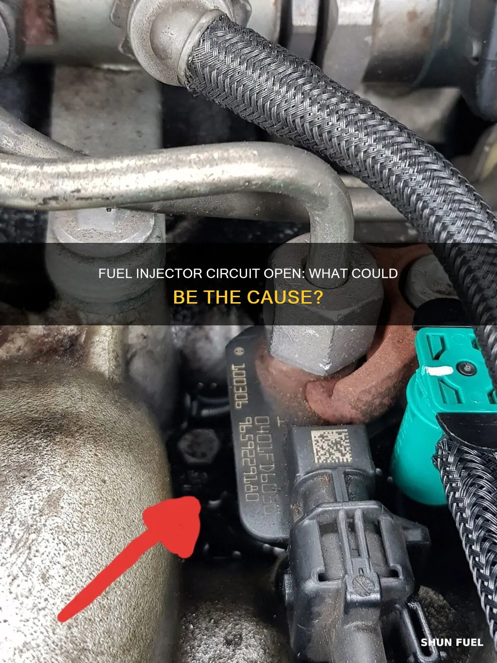 what could cause my fuel injector 1 circuit open