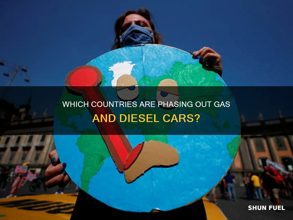 what countries are trying to ban fossil fuel-based cars