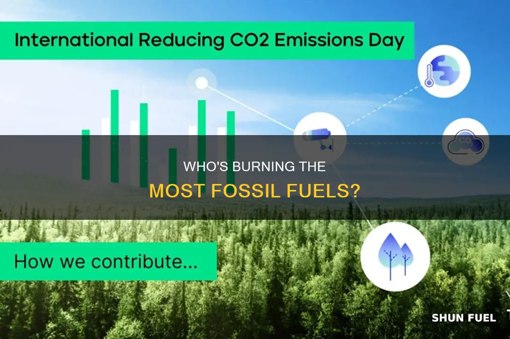 what countries burn the most fossil fuels
