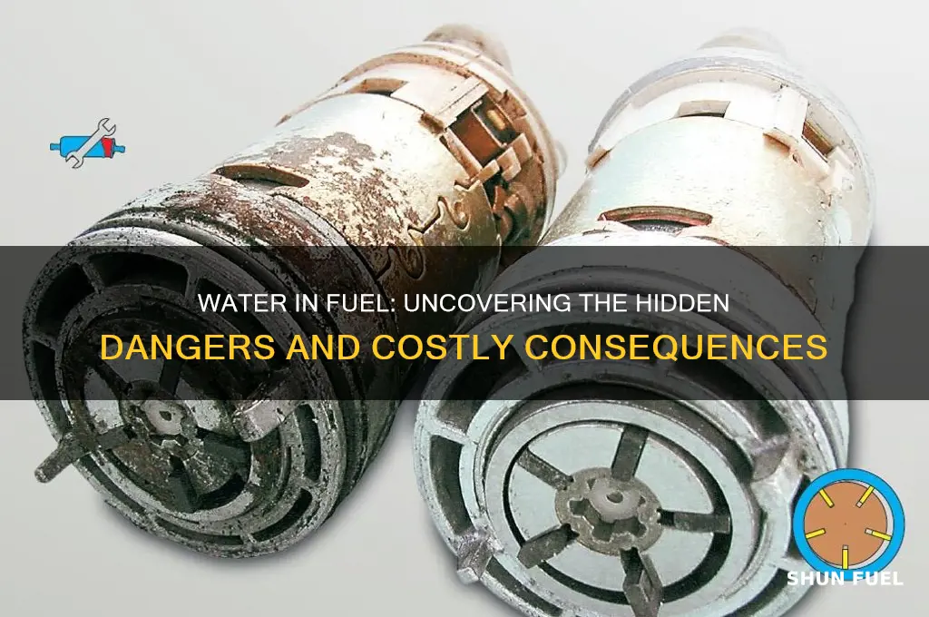 what damage can water in fuel cause