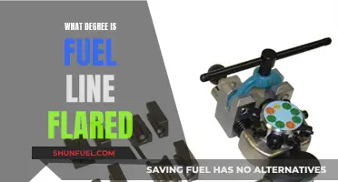 The Correct Flared Fuel Line Angle: Degree Precision