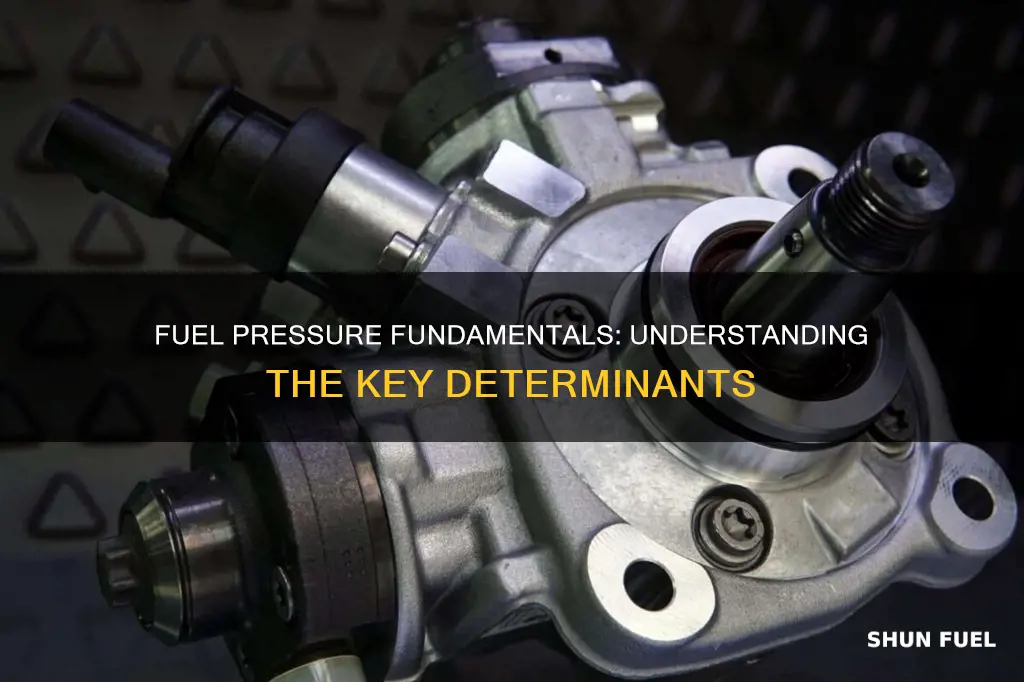 what determines fuel pressure