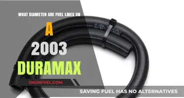 Duramax Fuel Line Diameter: 2003 Specs Revealed