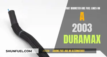Fuel Line Diameter for 2003 Duramax: Sizing Up