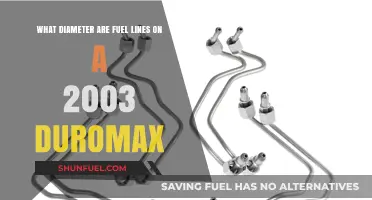 Duromax Fuel Line Diameter: 2003 Model Specs Revealed