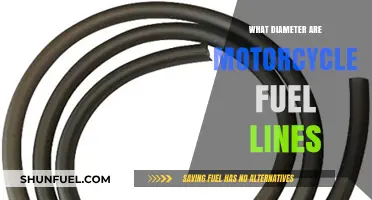 Motorcycle Fuel Line Sizes: A Comprehensive Guide to Diameter