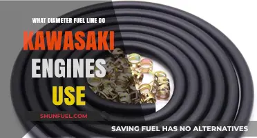 Kawasaki Engine Fuel Line Diameter: A Comprehensive Guide