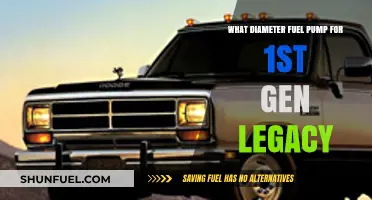 Choosing the Right Fuel Pump Diameter for 1st Gen Legacy