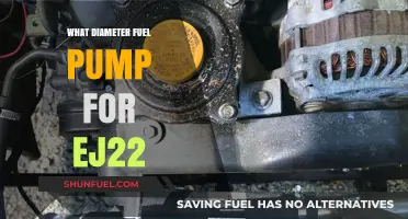 Choosing the Right Diameter Fuel Pump for Your EJ22 Engine