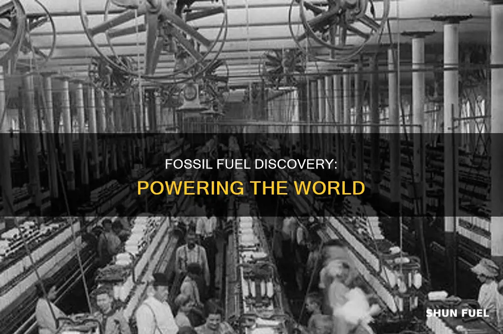 what did fossil fuel discovery lead to
