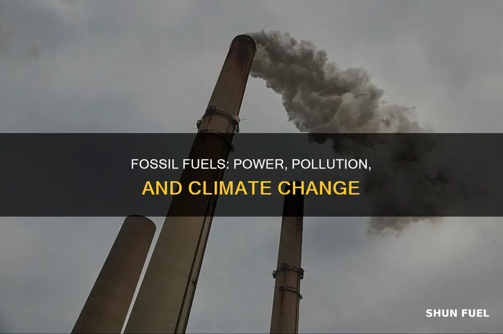 what did fossil fuels bring