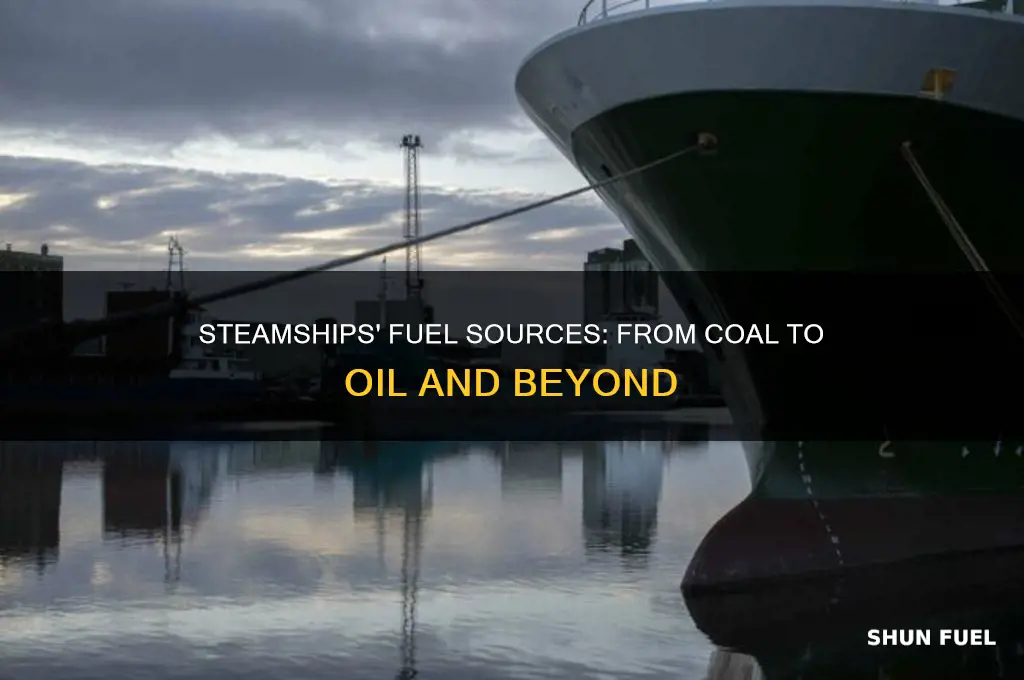 what did steamships use for fuel