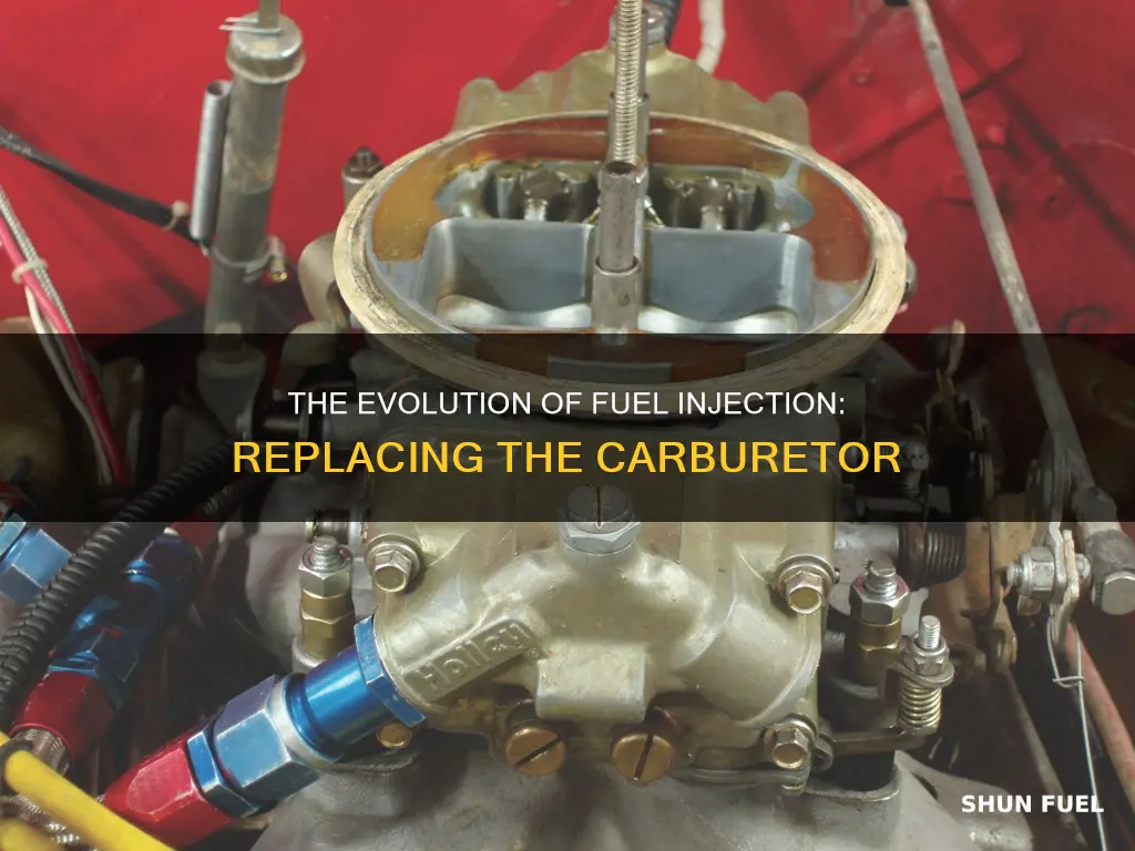 what did the fuel injector replace
