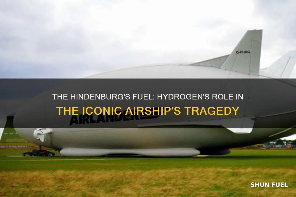 what did the hindenburg use for fuel