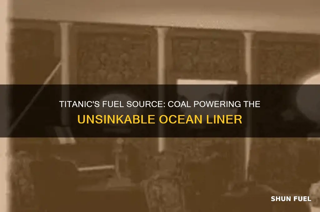 what did the titanic use for fuel