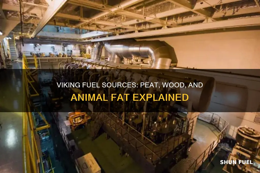 what did the vikings use for fuel