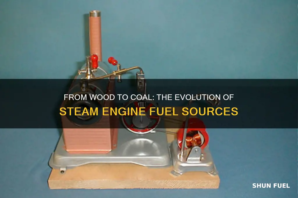 what did they use to fuel steam engines