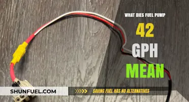 Understanding Fuel Pump 42 GPH: What Does It Mean for Your Vehicle?