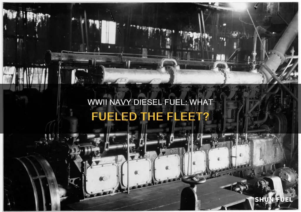 what diesel fuel did the ww 2 navy use