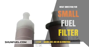 Small Fuel Filter Installation: Which Direction?