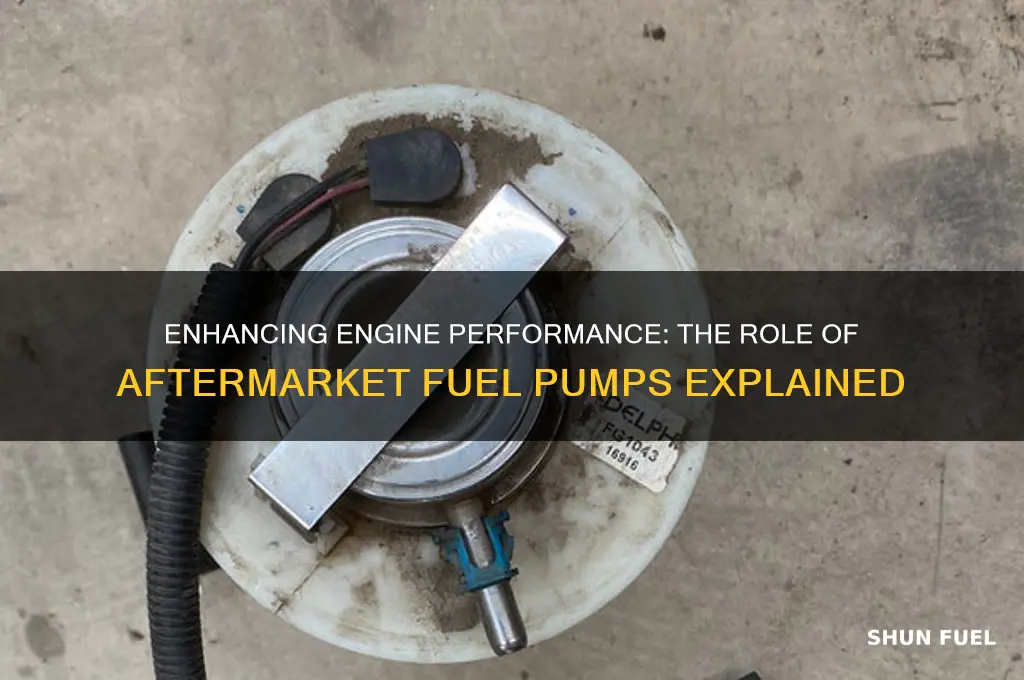 what do aftermarket fuel pumps do
