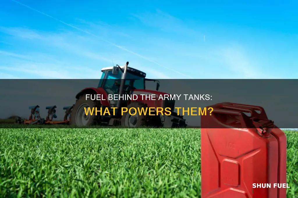what do army tanks use for fuel