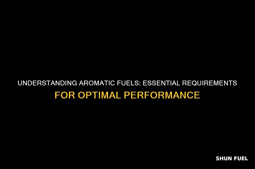 what do aromatic fuels require