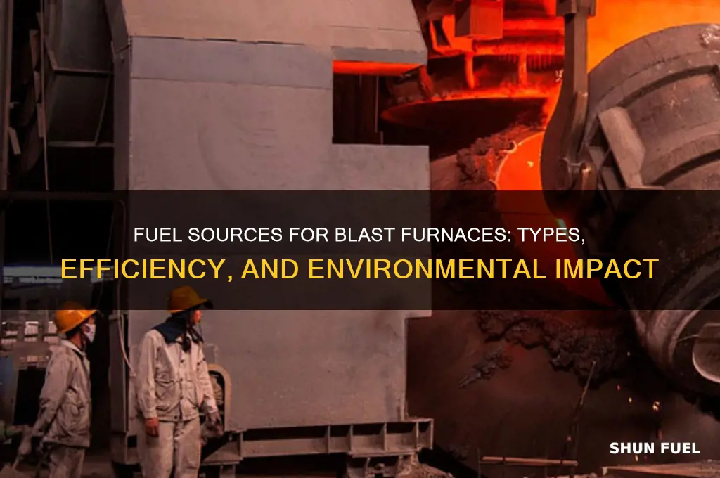 what do blast furnaces used as fuel